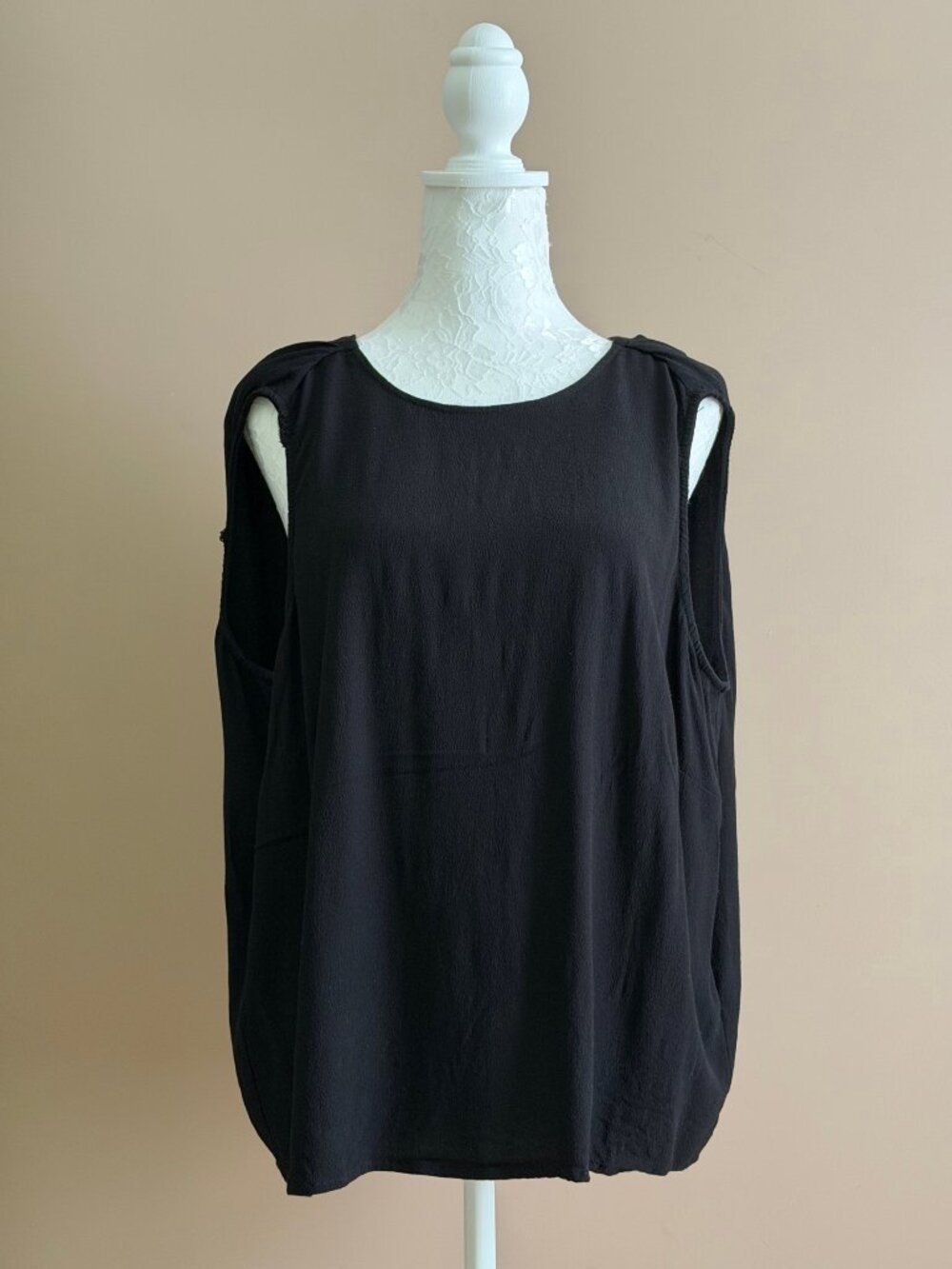JUST black blouse Size S